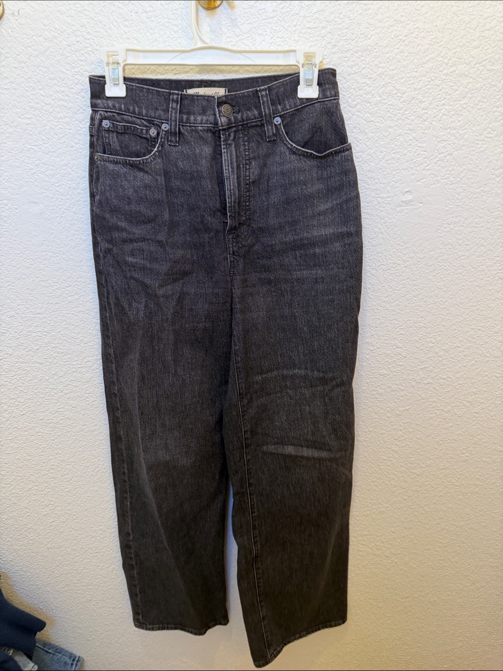 Madewell wide leg crop jean size 25 Tall